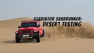 JEEP GLADIATOR SANDRUNNER DESERT TEST