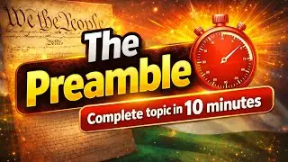 Preamble of Indian Constitution Explained I Recall Room I #currentaffairs #indianconstitution 