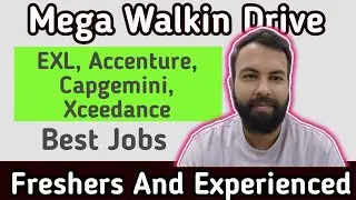 Bulk Hiring In 2025 | EXL Hiring Freshers | Accenture Mega Walkin | Capgemini | Neeraj Bhatia Vlogs