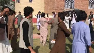 Traditional pashto attan at University of science and technology Bannu.