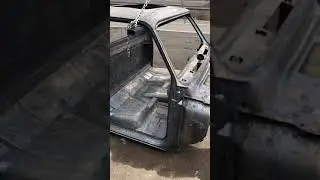 73 Chevy Pickup Cab after acid dipping