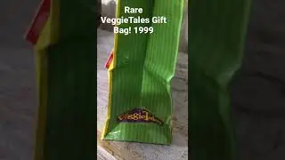 Rare 1999 VeggieTales Gift Bag!