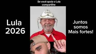 Lulu melhor presidente da hist&oacute;ria brasileira #lula #lulapresidente #politica #pt #brasil 
