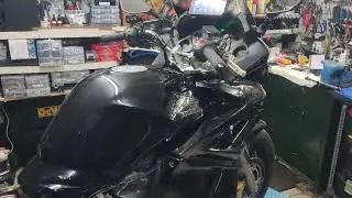 HONDA CBF1000 after a fuel pump regeneration