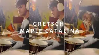 Lydian Nadhaswaram Practicing in his Brand New Gretsch Catalina Maple Drum Kit !