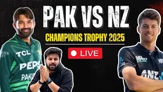 🔴LIVE: Champions Trophy 2025 - PAK vs NZ | Pakistan Takes on New Zealand in Tournament Opener