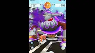 Big bite/flamethrower shadow Heatran duo Pokemon go no purified gems