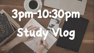 Evening study routine 3pm to 10:30pm Study vlog/#2studyvlog/Indian Study vlogs/Life of a law student