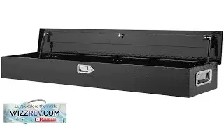 VEVOR Heavy Duty Aluminum Truck Bed Tool Box Diamond Plate Tool Box