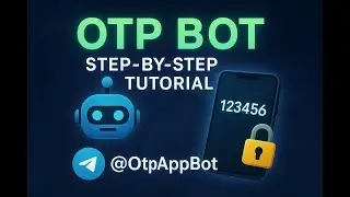 OTP BOT TUTORIAL &ndash; 100% WORKING! Get SMS Verification Codes FAST 🚀