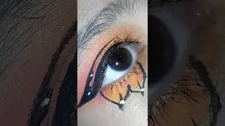 Butterfly Eyes makeup🦋🧡💛💖 | Step by Step Tutorial ✨