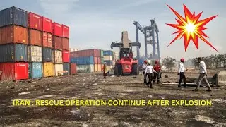 Massive explosion at Iranian port #explosi&oacute;n #hazardouschemicals #hazard_zone #chemicalsupplychain
