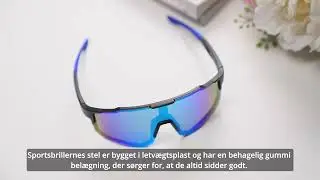 Callisto Full Frame Cykelbriller med Farvet Glas