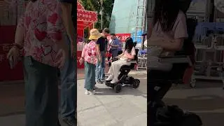 Seat height-adjustable electric wheelchair - XSTO M4