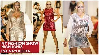 NY Fashion Week Highlights  with model Eva Navoloska