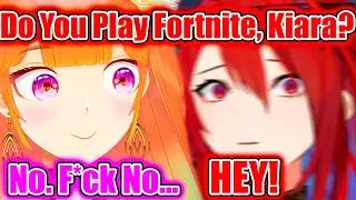 Liz&rsquo;s Reaction When Kiara Says She Doesn&rsquo;t Play Fortnite: