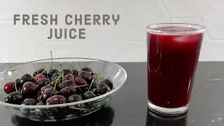 Cherry Juice Recipe | Refreshing Juice Recipes | Cooking Recipes | Tasty Food Recipes
