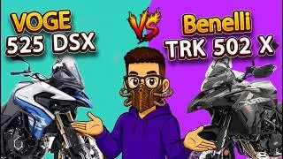 VOGE 525 DSX أو Benelli TRK 502 X شكون حسن؟