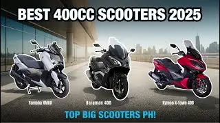 Лучшие 400-кубовые скутеры на Филиппинах 2025 года &mdash; топ больших скутеров, которые стоит купить!