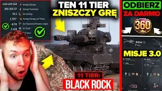 TO BĘDZIE NAJLEPSZY 11 TIER (Black Rock za MISJE OSOBISTE) + 360 DNI PREMIUM za DARMO