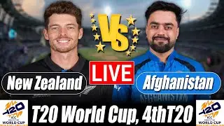 Afghanistan vs New Zealand live Score | afg vs vs NZ livw Score 4th T20 Commentary | T20 World Cup