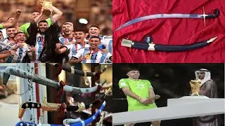 LA ESPADA DEL EMBLEMA NACIONAL DE QATAR - LA SHAMSHIR - QATAR 2022