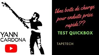 Test Quick BOX TAPETECH (Enduit prise rapide)