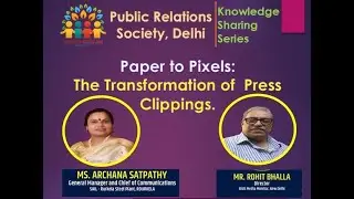 #prsdnews #webinar on #paper to #pixel #transformation of #press #clippings
