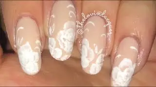 One Stroke Rose Nail Art  | thelovinlacquer