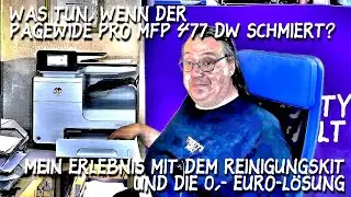 Was tun, wenn der PagewidePro MFP 477 DW schmiert?