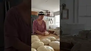 Shaping sourdough for almost 6 HOURS?!?! 😅 how long it takes me to shape 300 items! #sourdough