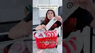 She Took The Target Basket Home🤣🤦🏻&zwj;♂️ #funny #shorts