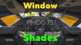 Шторы для окон MSFS PMDG 737 наконец-то появились! ✈️ #pmdg #pmdg737 #msfs2020