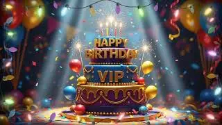 Happy June Birthday 🎉 | June Birthday Cake 🎂 | Summer Birthday Celebration | VIP Cake Image