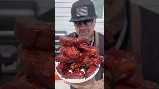 Smoked Fire Honey Baby Back Ribs #bbqribs #ribs #babybackribs #hothoney #bbq
