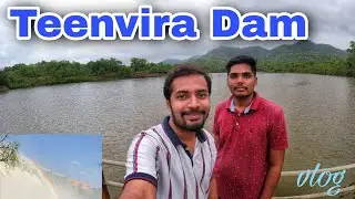 beauty of tinvira dam😍💕vlog#alibag #monsoontrip #dam #hiddengems #maharashtra #beautiful