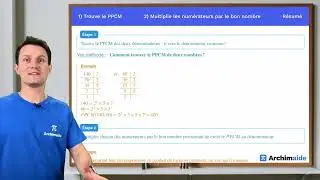MÉTHODE : Comment mettre deux fractions au même dénominateur de manière suffisante ? - 2nd
