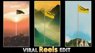 Flag Name Video Editing | Instagram Viral Flag Name Video Kaise Banaye