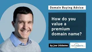 How do you value a domain name?