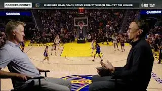 Steve Kerr & Tim Legler break down Warriors film on Coaches Corner 🎥 | NBA Today