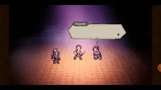 Octopath traveler COTC VS Auguste the Playwright (Plot twist)