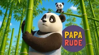 O Pequeno Panda no Bambu 🐼 Can&ccedil;&otilde;es para Crian&ccedil;as e Jardim de Inf&acirc;ncia | Paparude