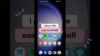 i phone like quick ball in Android #makeeasy08 #android