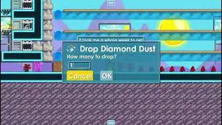 giving my brother his diamond dust 
