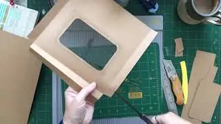 Window Pouch to hold Ephemera for your Journals