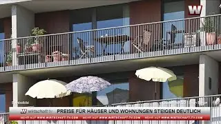 Immobilienpreise steigen deutlich