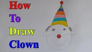 How to Draw Clown Faces Easy