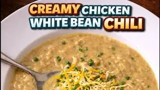 Chicken White Bean Chili 🌶️ 😋