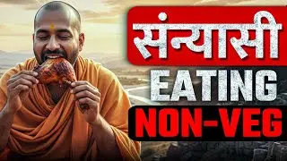 Ramkrishna Mission के सन्यासियों ने खायी Fish! सनातन में मांसाहार Common है?