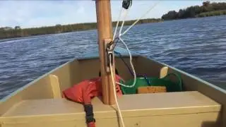 A Pair of Punts Autumn Sailing on Dead Creek